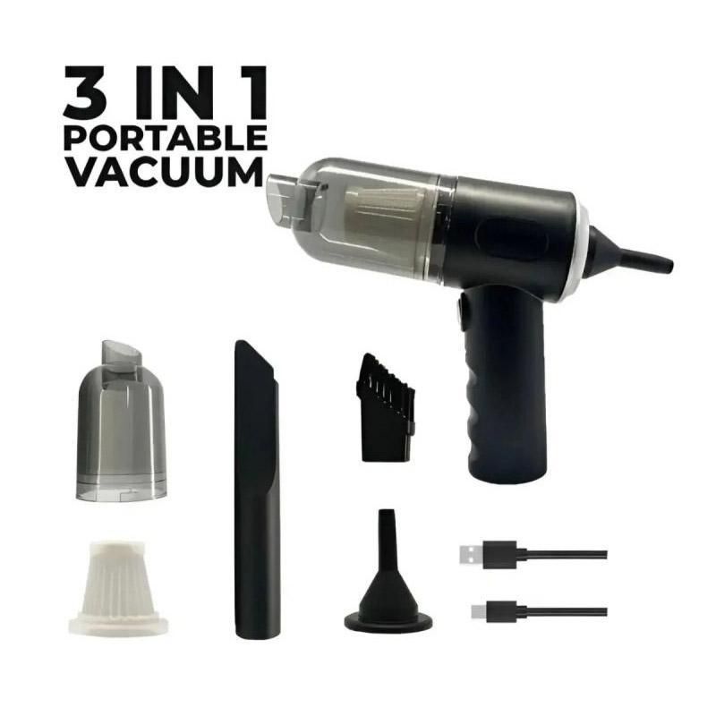 Portable 3-in-1 vacumm cleaner